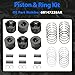 Timing Chain Kit Connecting Rods Piston & Ring Kit Head Gasket Set w/Head Bolts Bearings Fit for Jeep Chrysler Dodge Challenger Charger Grand Cherokee Wrangler Ram 1500 Diesel 3.0L 2014-2019