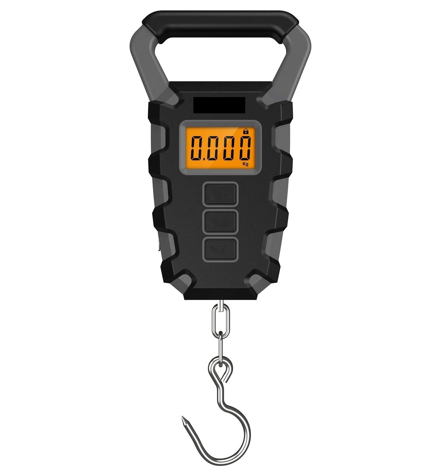 Kongmm One Color Digital Crane Scale, 50Kg Digital Scale,Travel,Luggag,Weighing,Scale Scale With Ruler,For Home,Easy To Carry