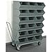 Stackbin - 3-418SSMB - 58 5/8 in Steel Sectional Bin Unit with 3, 600 lb Load Capacity, Gray; Number of Compartments: 18