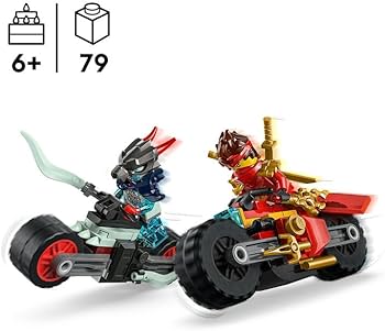 Amazon.com: LEGO Ninjago 7-piece set: 71838 Kai's motorcycle race