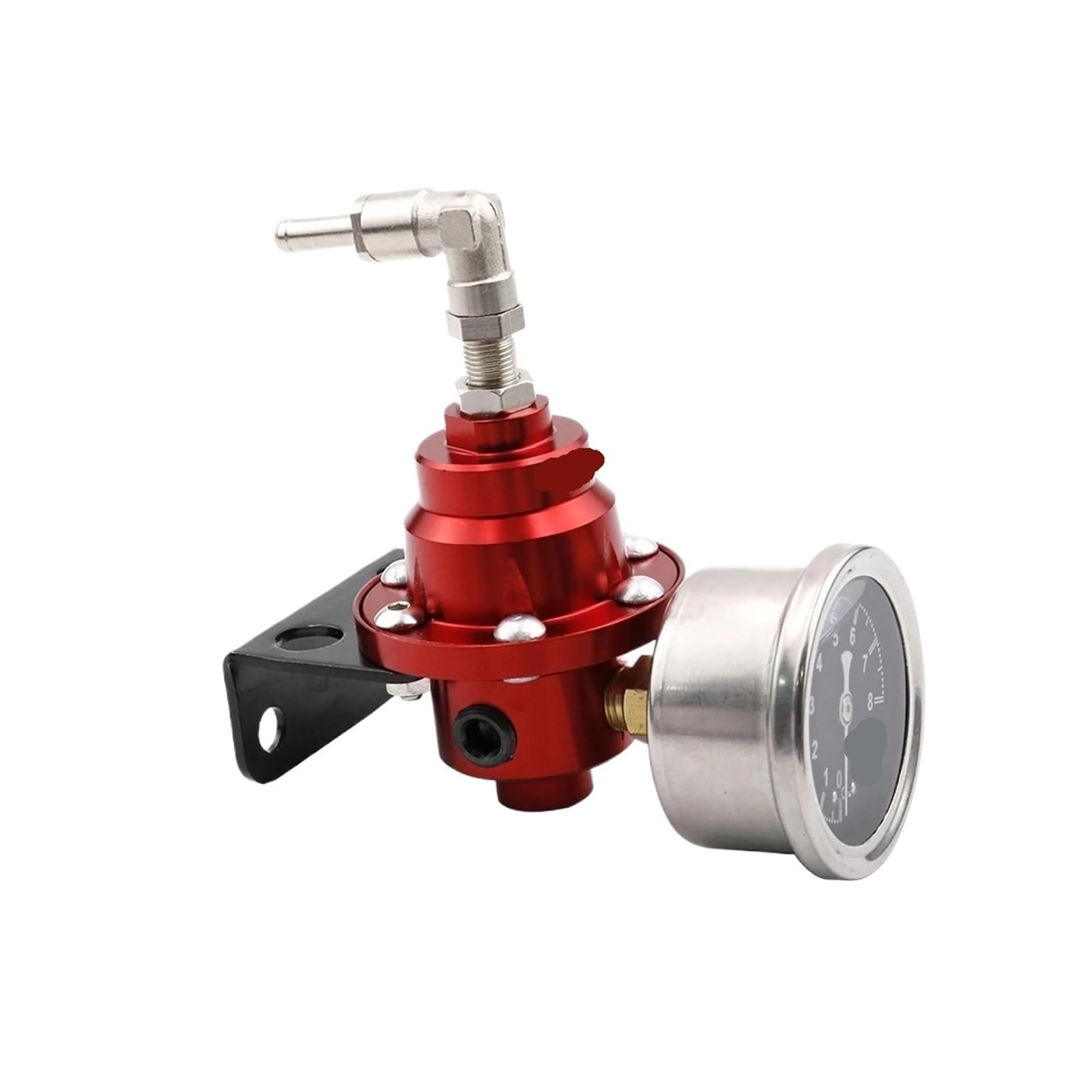 Original Adjustable Racing Fuel Pressure Regulator with Gauge and Instructions(Type S-Blue)