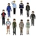 K.T. Fancy 10 Pcs Fashion Casual Wear Clothes Outfit for 12" Boy Dolls | Reward Birthday Gift - Random Style