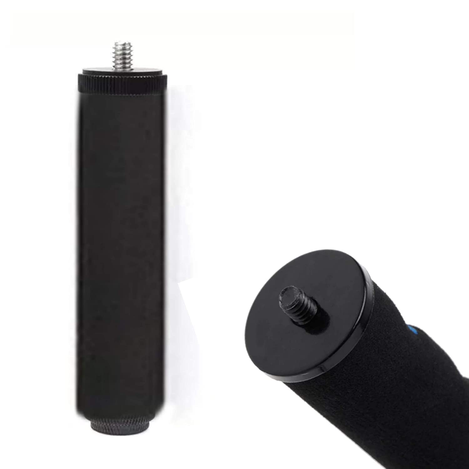 VEEPRO MVPRO LED Light Flash Bracket/Universal Mobile Phone Photography Single Handed Video Shooting Metal Stand SLR Photography Camera Skidproof Handle Small Handheld Stabilizer (Pack of 1)