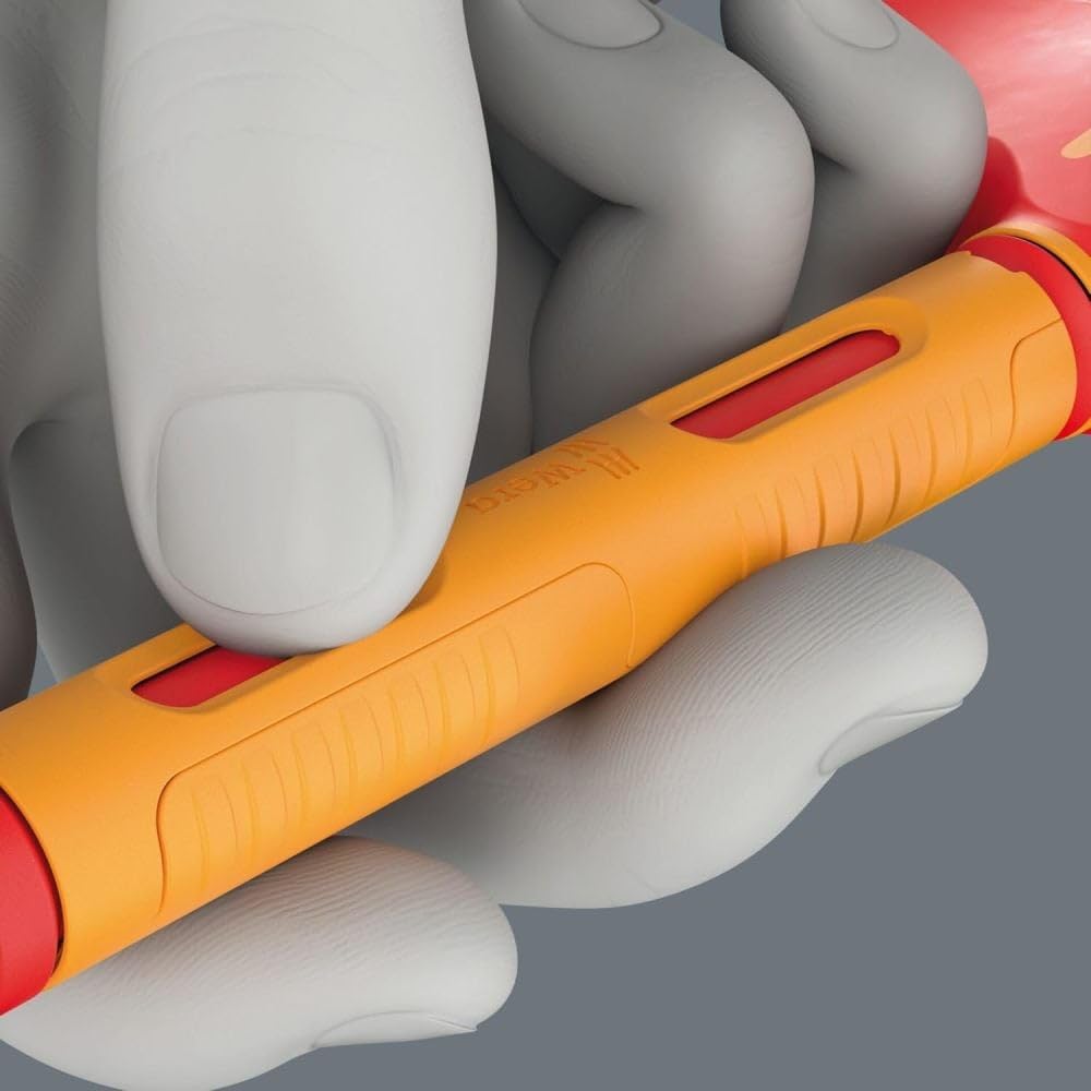 Wera 410 i VDE B RA VDE-Insulated T-Handle Adapter Screwdriver with Ratchet for 3/8" sockets - 05005122001 - Image 3