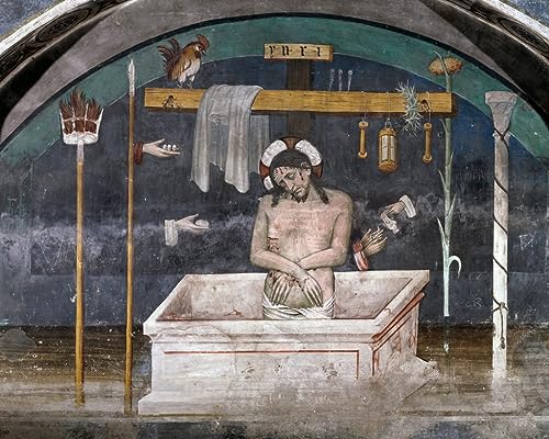 Tableau Le Christ Giacomo Jaquerio impression d'art mural haut de gamme