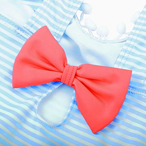 Image of FreeLu Baby Girls' One Piece Cartoon Swimsuit Animal Print Bathing Suit Ruffles Swimwear Cute Baby Bikini Beachwear