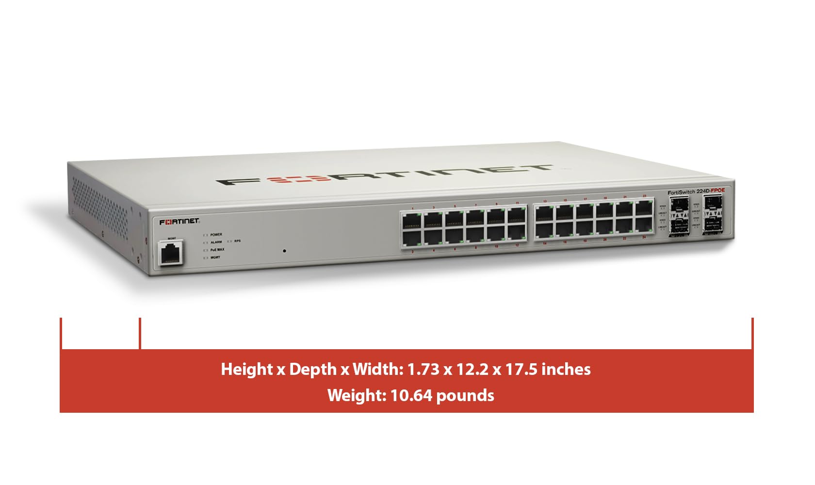 Amazon.com: Fortinet FortiSwitch - 224D-FPOE L2/3 FortiGate Switch