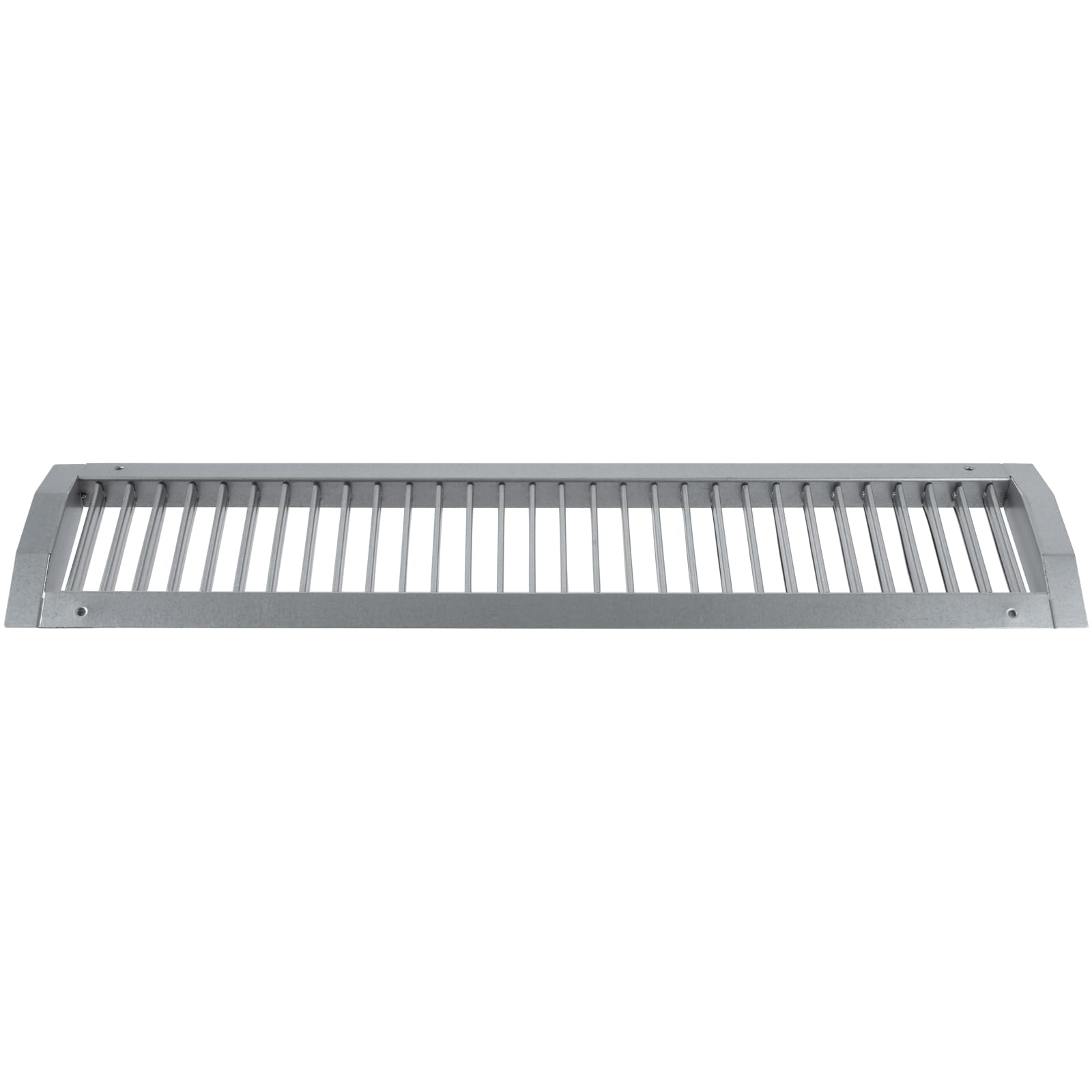 Repa Market Griglia d'aria per condotti a spirale rotondi, 63,5 x 12,7 cm, lama singola regolabile, copertura di ventilazione zincata, canalizzazione laterale per canali da 25 cm a 90 cm