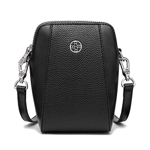 Image of Women's Leather Phone Crossbody Shoulder Bag with Wallet