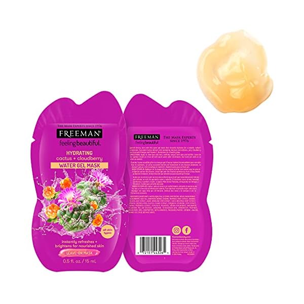 FREEMAN Beauty Facial Mask Variety Pack: Clay, Charcoal, Mud, and Peel Off Beauty Face Masks, 24 Count