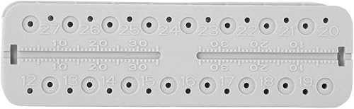 Miniatura 6 de Soporte para herramientas de medición, regla de instrumentos de medición de bloques de archivos endodónticos autoclavables, regla de archivo de