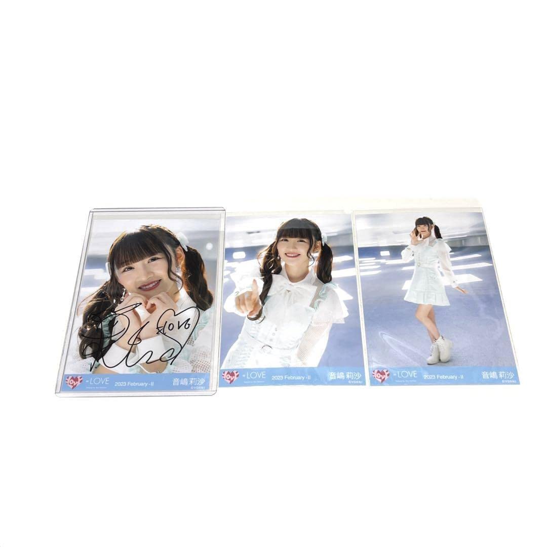 Amazon.co.jp: =LOVE イコラブ 音嶋莉沙 直筆サイン 生写真 この空が