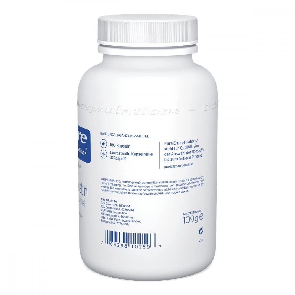 Pure Encapsulations Pankreatin Enzym Formel Kapseln