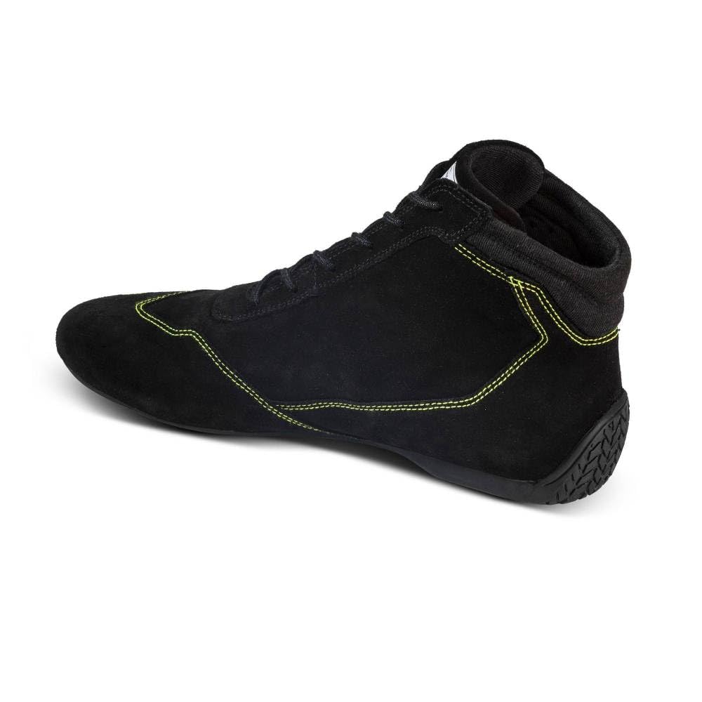 Sparco Unisex Slalom Boots 2022 Size 40 Black/Yellow Boat Shoe, Standard, 6.5 UK