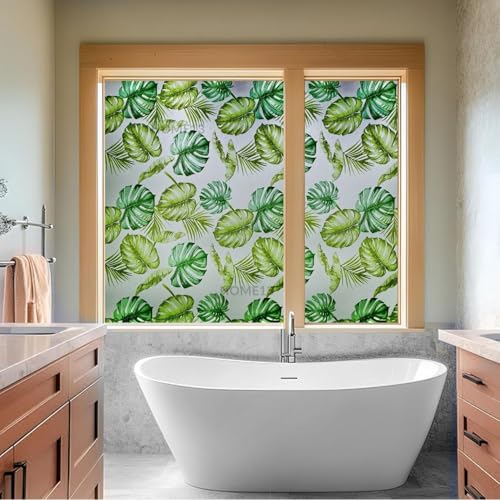 Image of HOME13 Window Privacy Film Frosted Glass Film Decorative Window Sticker Removable Window Film Home Office Privacy Film Window Coverings (Grapes Frosted, 1 Feet by 7 Feet)