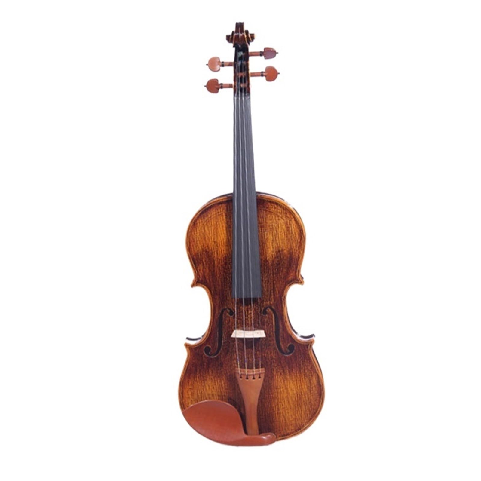 Violine In Voller Größe Für Erwachsene Und Anfänger Handgefertigtes Musikinstrument Aus Massivholz Mit Ahornmuster Standardvioline(4/4)