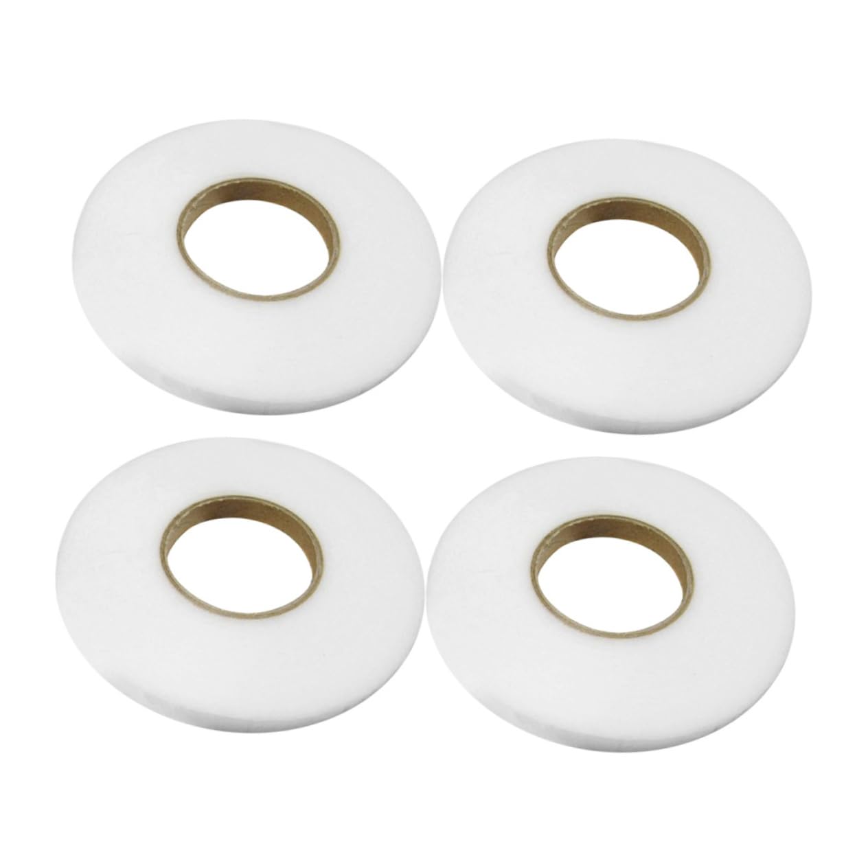 Tofficu 12rollos Cinta Adhesiva Doble Cara Para Confección De Ropa De Fusión Textil Para Dobladillos y Accesorios De Prendas
