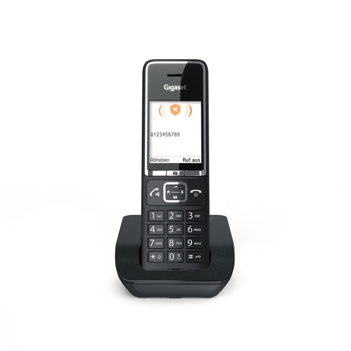 Gigaset Comfort 550 Analog Telephone Caller Id Black, S30852-H3001-B104