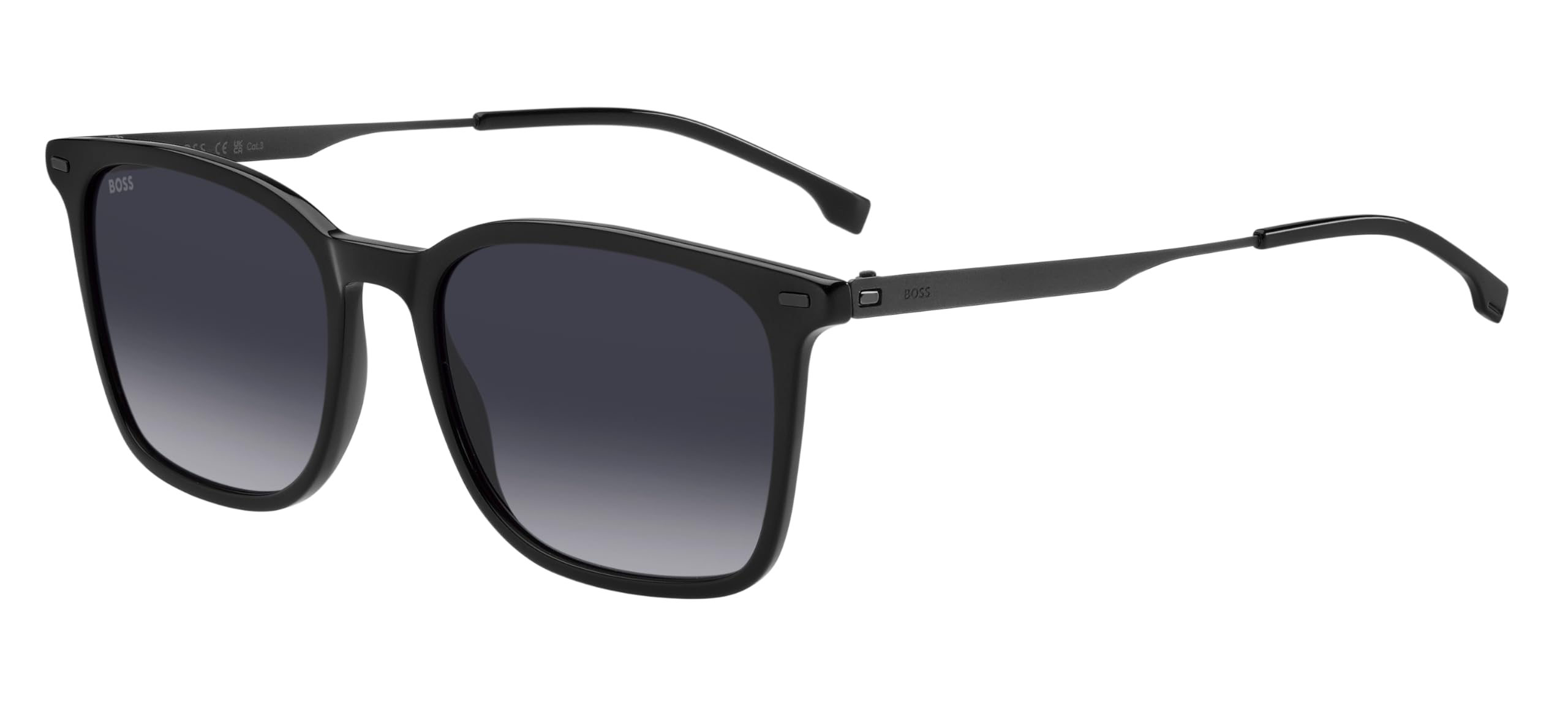 Occhiali da Sole Boss BOSS 1694/S BLACK/GREY SHADED 54/19/150 uomo