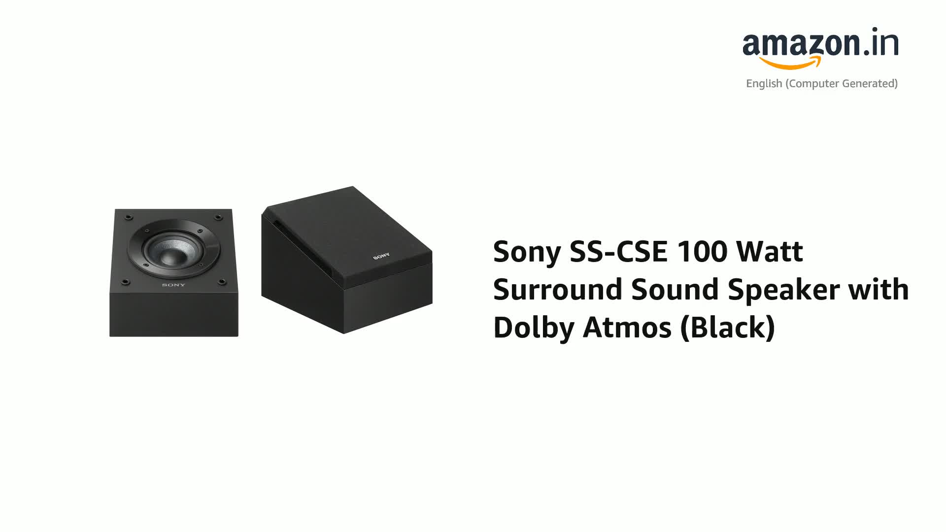 値下げ　美品　SONYソニー　 SS-CSE SPEAKER SYSTEM Sony Dolby Atmos SSCSE Speakers - SS-CSE - Walmart.com