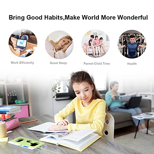 Image of ySky Portable Phone Timer Lock Box for iPhone and Android Phones, Self-Control Timer Phone Locker to Help Kids,Students, Adults Focus Back,Prevent Excessive Games, Mobile Phone Addiction(Green)