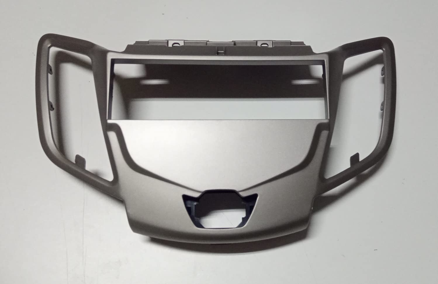 Façade d'autoradio 1 DIN pour Ford Fiesta Gris Série de 2008 à 2018
