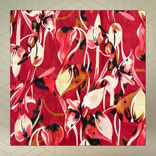 Image of Aura Collection Viscose Cotton Scarf Stole for Women