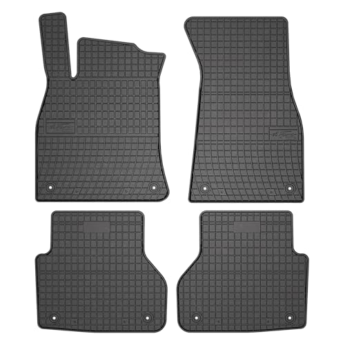FROGUM El Toro Tapis de Sol Voiture en Caoutchouc pour Audi A6 C8 Depuis 2018 | Matériau Durable | Bord de Protection de 1,5 cm