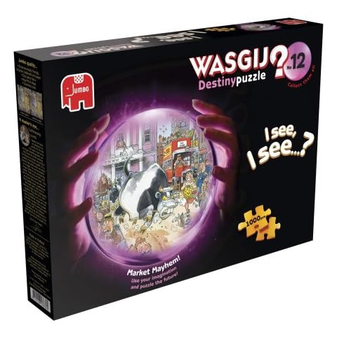 Wasgij Destiny Market Mayhem Jigsaw Puzzle Cover