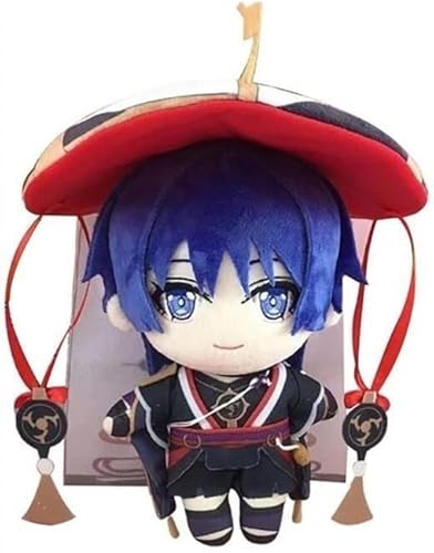TYAGY Kpptyder - Muñeca de peluche de anime Scaramouche almohada decorativa para cosplay colección de accesorios de peluche suave regalo para