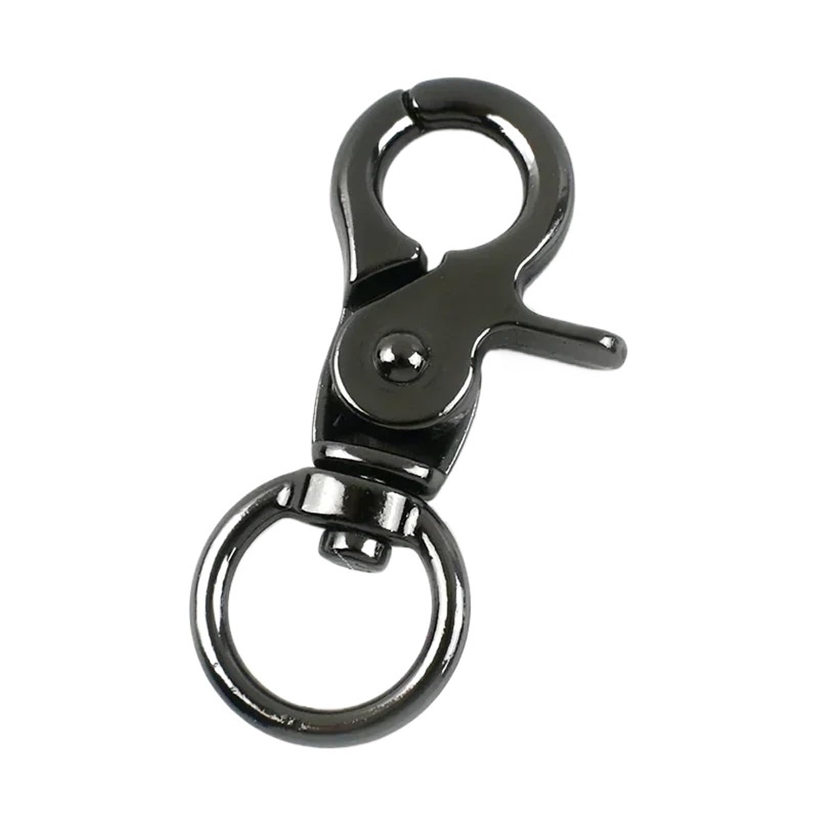 Cigpklo Gunblack-13Mm Swivel Snap Hooks 5/10/20/30/40/50Pcs 10/13Mm Small Carabiners Metal Buckles For Bag Strap Collar Swivel Lobster Clasp(,50Pcs)