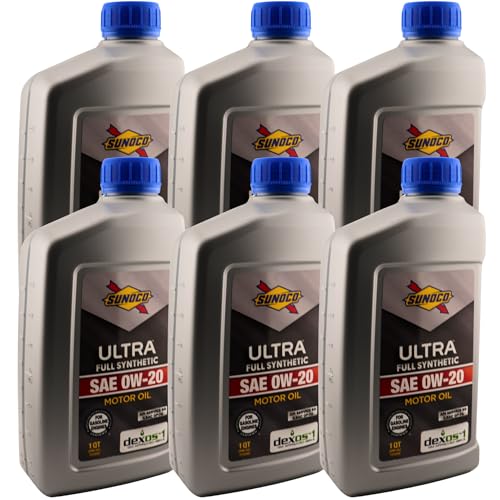 Aceite para motor Sunoco Ultra Full Synthetic 0W-20 6 Qt miniatura 1