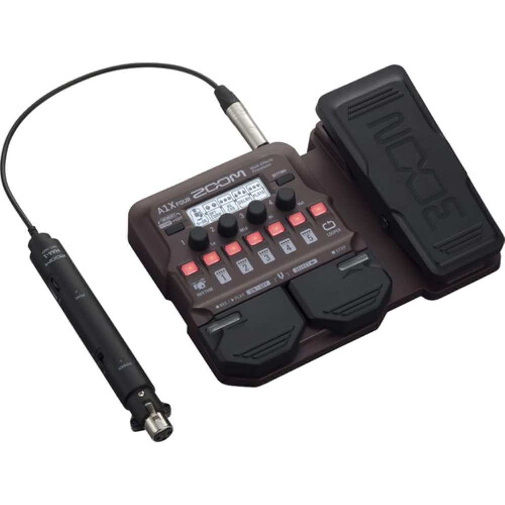 Amazon.com: Zoom A1X FOUR Multi-Effects Processor Bundle with XLR