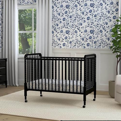DaVinci Jenny Lind 3-in-1 Convertible Baby Crib, Ebony - image 3