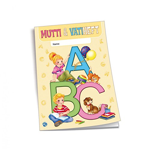 Preisvergleich Produktbild Muttiheft / Vatiheft "ABC" / DIN A6 / 48 Seiten / mit Heftumschlag