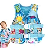 KJOET ベビープールベスト,プール ビーチ 安全 保護 用 浮き ベスト - 調整可能ボーイズガールズ水着 キッズ水遊びおもちゃ 家庭休暇用