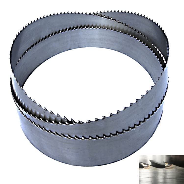 Hojas de Sierra de Cinta, 5250X30X0.9X18Mm Hojas de Sierra de Cinta de Aleación para Carpintería Punta de Carburo Tct para Cortar Madera Dura para Máquina de Sierra de Cinta Horizontal Y Vert
