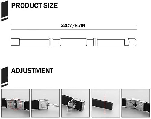Miniatura 6 de Suyi Pulsera ajustable de silicona para hombre, pulsera de acero inoxidable