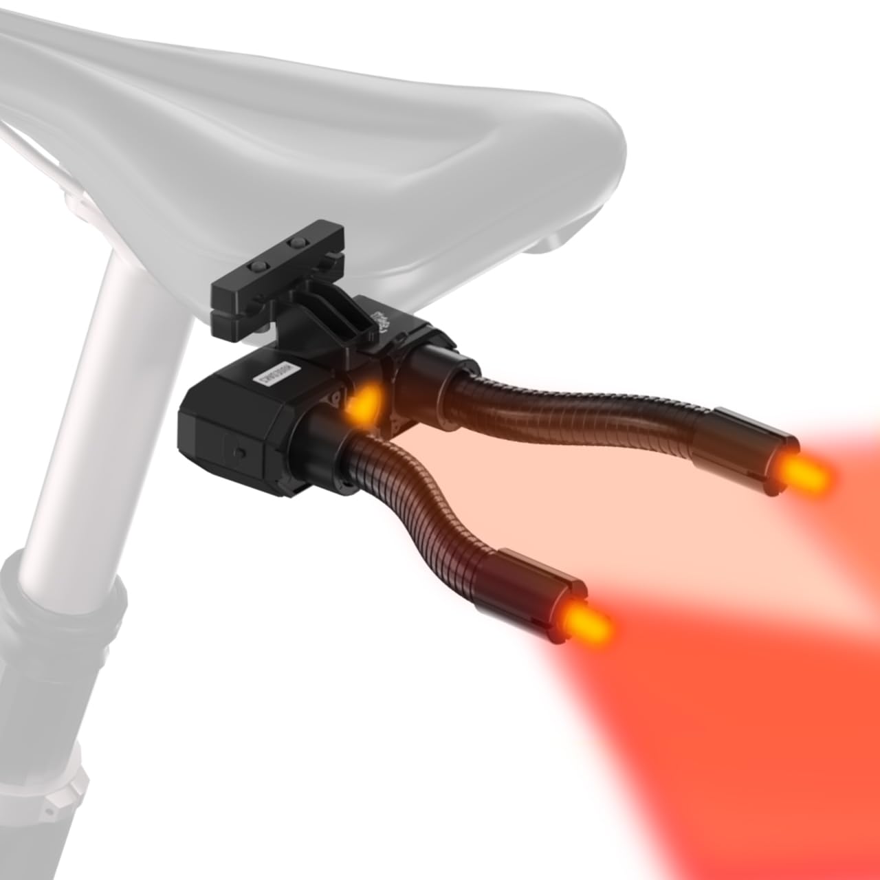 Luce Posteriore Della Bicicletta Intelligente, Luce Della Bicicletta con Luminosità Regolabile, Rilevamento Freno, Illuminazione Posteriore per Sicurezza Notturna