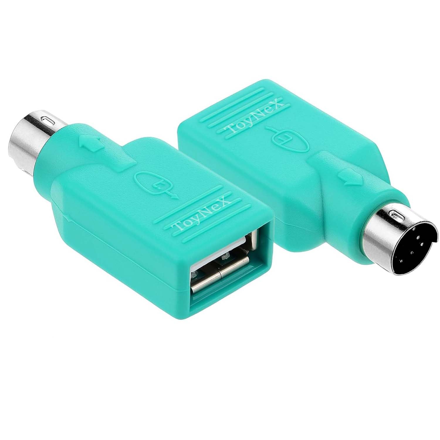 USB to PS/2 Adapter, USB Female to PS/2 Male Converter Connector Adapter for PC Laptop Computer Mouse and Keyboard (Green).-picture-13