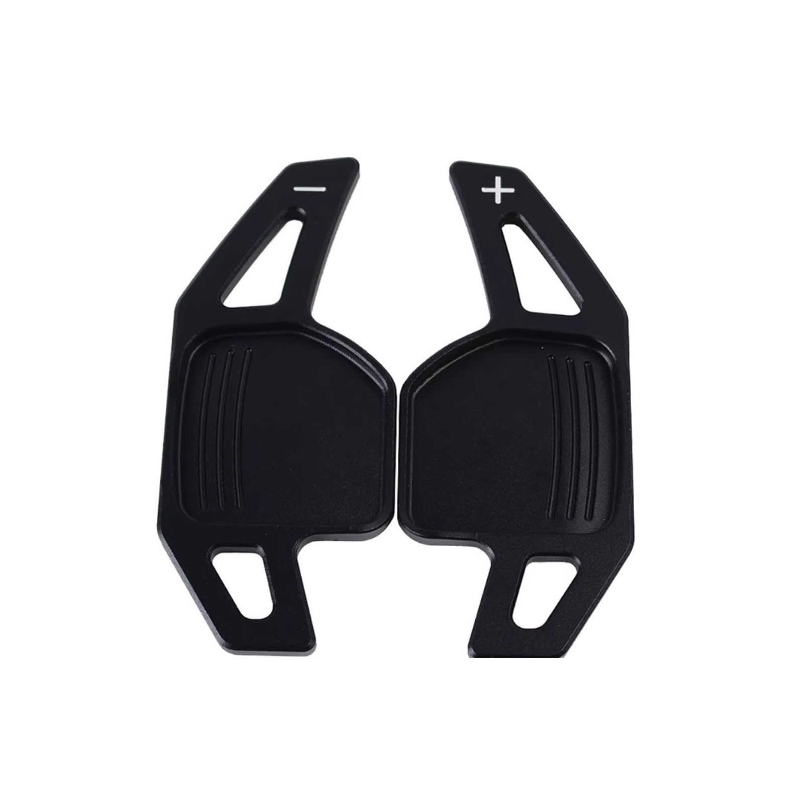 Drcioqazr Black Car Paddle Shifter Compatible With Q5 For Q7 For R8 2012 2013 2014 2015 2016 Car Steering Wheel Paddle Shifter Extension Paddles Decoration(Black)