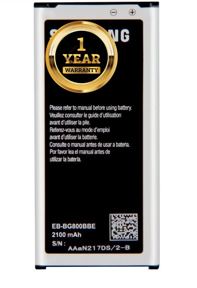 Image of Original EB-BG800 Battery Compatible with Samsung S5 Mini SM-G8F G87A G87W [2100mAh]