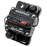 LYCAEA 60 Amp Circuit Breaker for Boat Trolling with Manual Reset Surface Mount,Water Proof...