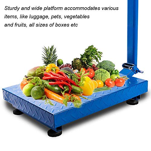 Báscula Digital Plegable para Piso 300KG con Plataforma Grande miniatura 4