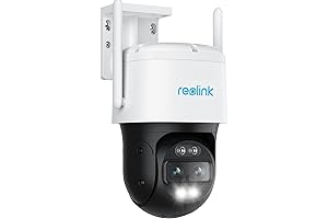 REOLINK 4K Security Camera PTZ – Dual Lens Outdoor Camera with Auto...
