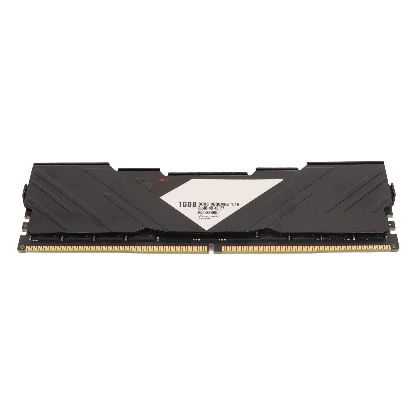 Naroote Memoria Compatta da 16 GB DDR5 RAM a Frequenza 4800 MHz per PC, Tempi di Risposta Rapidi per Schede Madri DDR5 (BLACK)