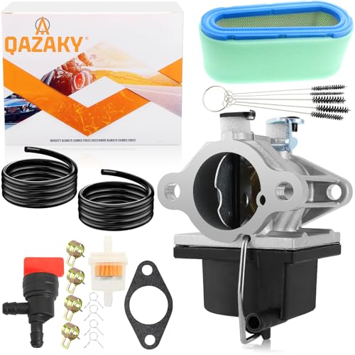 QAZAKY Carburateur compatible avec Tecumseh 640065 640065A OHV110 OHV115 OHV120 OHV125 OHV130 OV358EA OVH135 13HP 13.5HP 14HP 15HP Carb 520952 05633 44 FR/46...