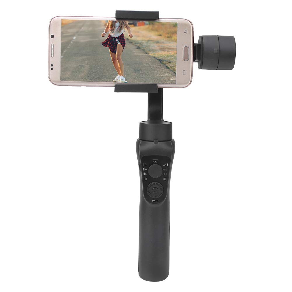 Stabilizzatore per Telefono Portatile a Tre Assi con Rotazione di 330°, per Vlogger - Design in Materiale ABS