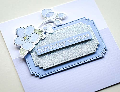 Matrice De Découpe En Métal à Cadre Géométrique, Matrices De Découpe En Papier, Matrices De Découpe