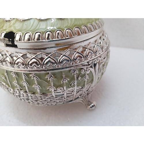 Image of Traditional Multipurpose German Silver Storage Box | Home Decor (1603)